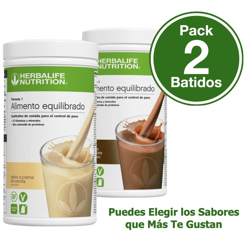 Pack 2 Batidos Fórmula 1